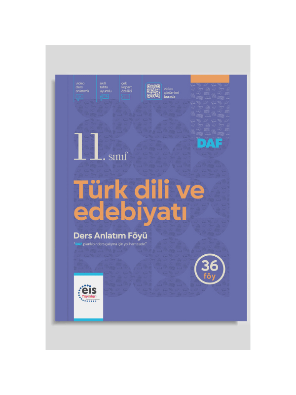 EİS 11. Sınıf DAF Türk Dili ve Edebiyatı