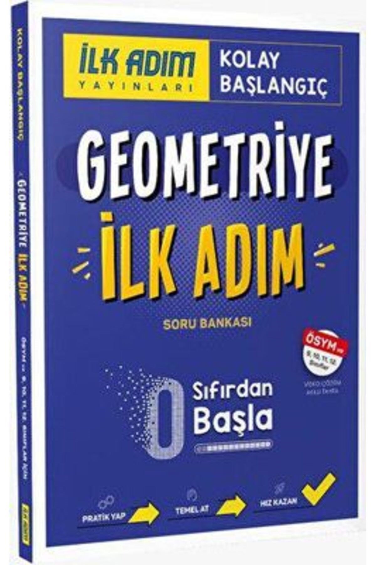 İlk Adım Yayınları Geometriye Sıfırdan Kolay Başlangıç Kitabı