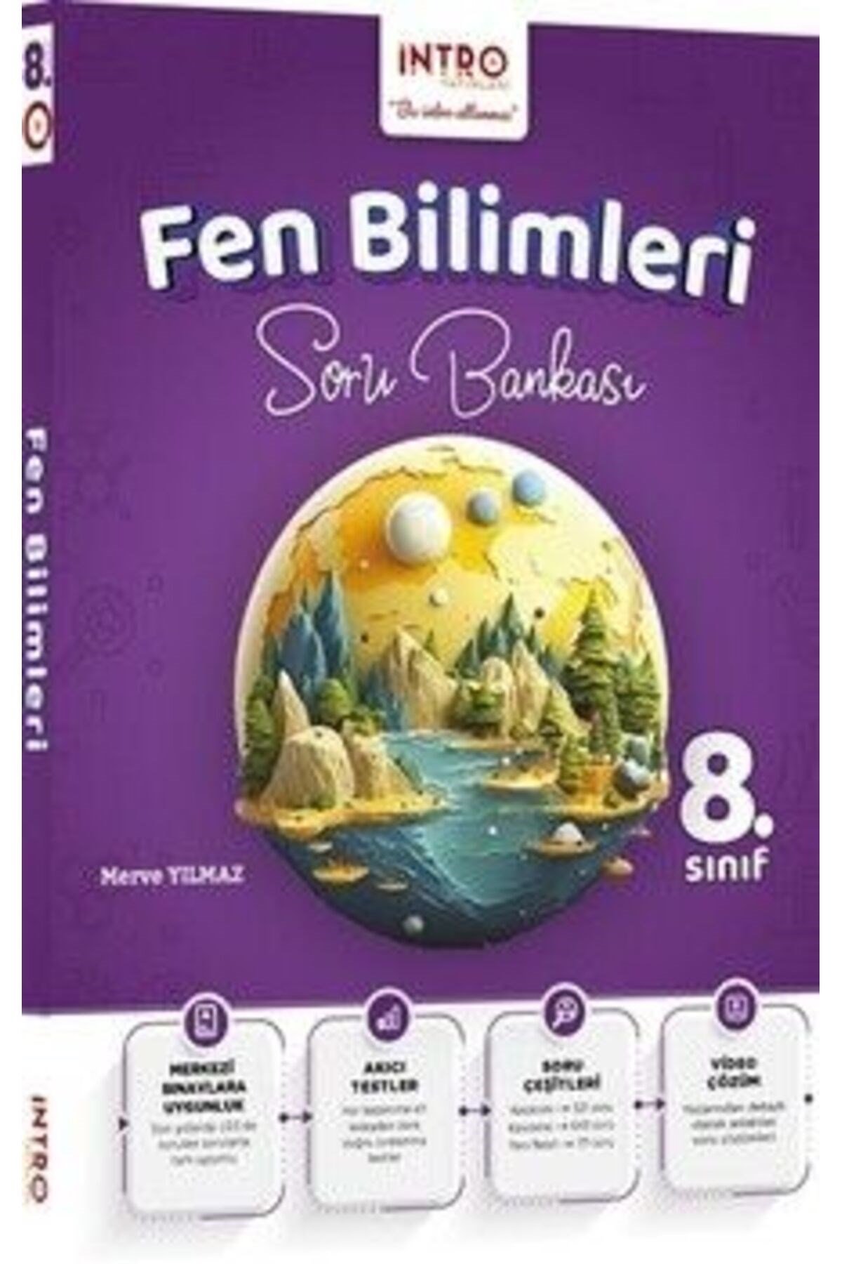 İntro Yayınları 8. Sınıf  Fen  Bilimleri  Soru  Bankası