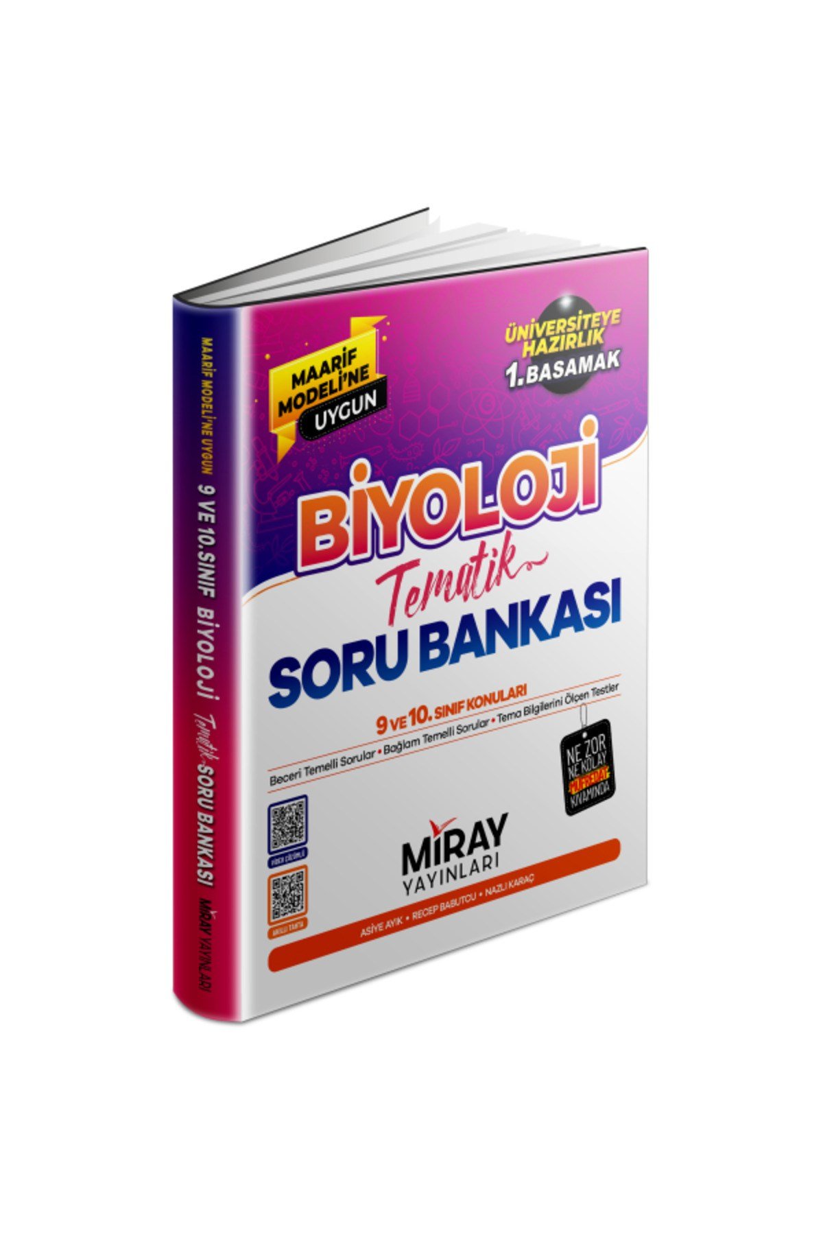 Miray Maarif Model TYT Biyoloji Soru Bankası (Üniversiteye Hazırlık 1. Basamak)