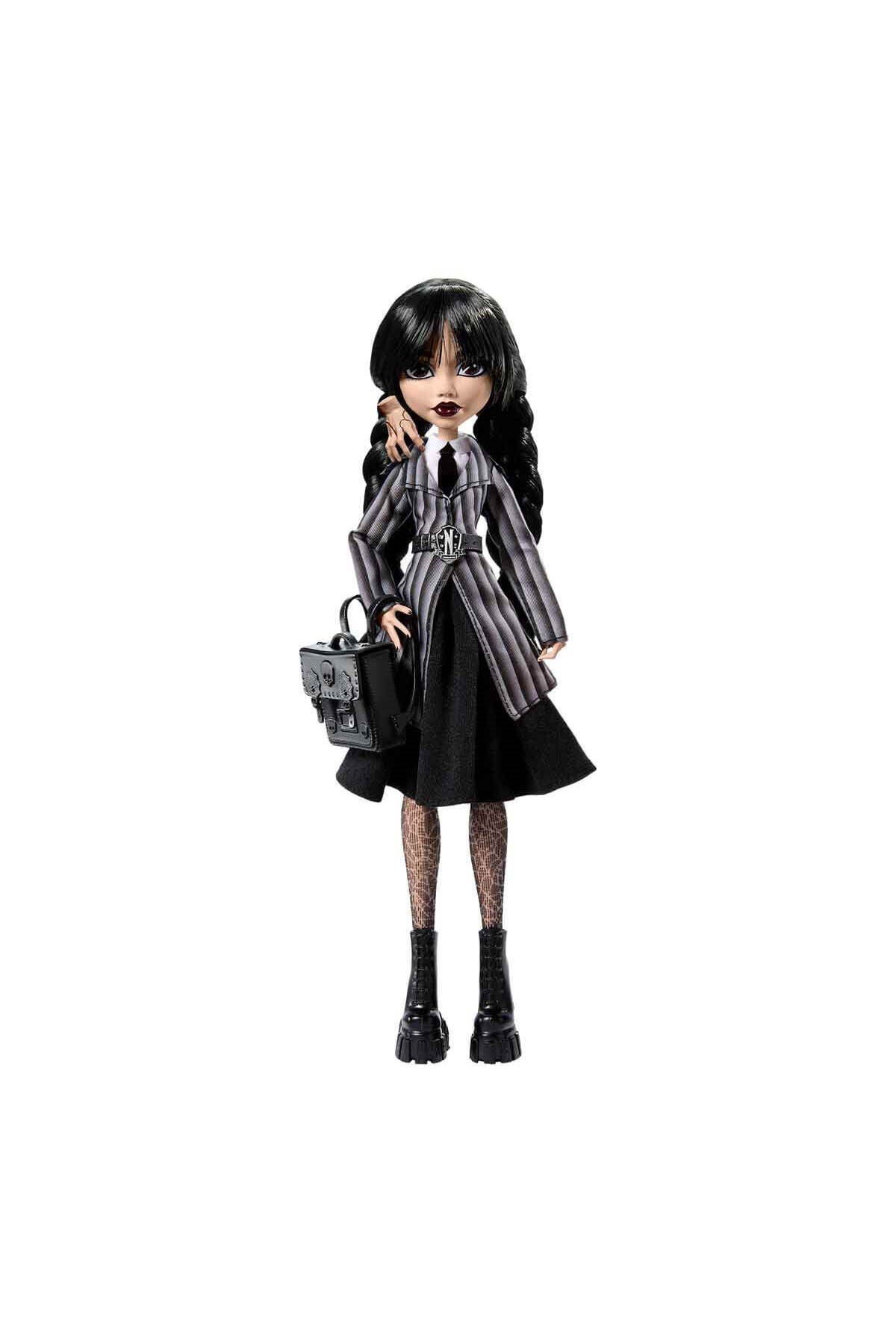 Monster High Wednesday Figürü HXJ04 Kız Erkek Çocuk Karakter Oyuncak