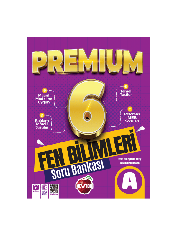 NEWTON 6. Sınıf Premium A Fen Bilimleri Soru Bankası