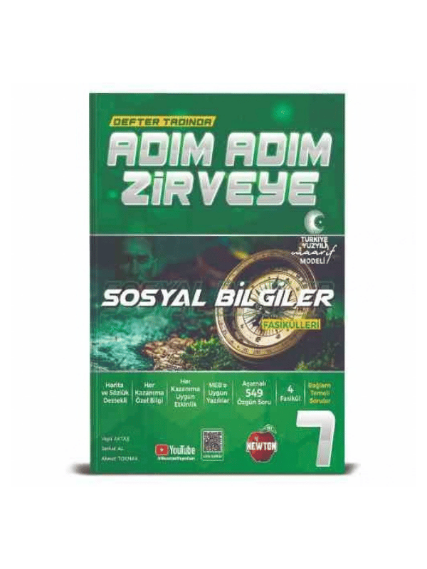 NEWTON 7.SINIF ADIM ADIM ZİRVEYE SOSYAL BİLGİLER FASİKÜLİ