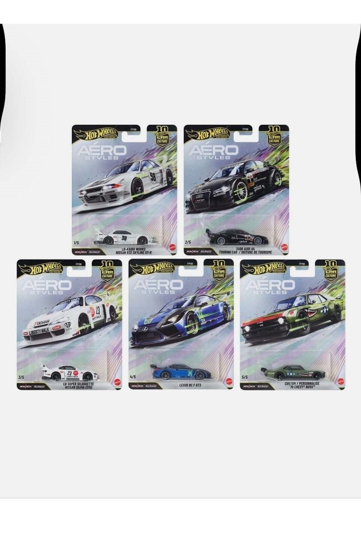 Premium Car Culture Aero Styles Set 10. Yıla Özel - FPY86 U Case 5'li Set