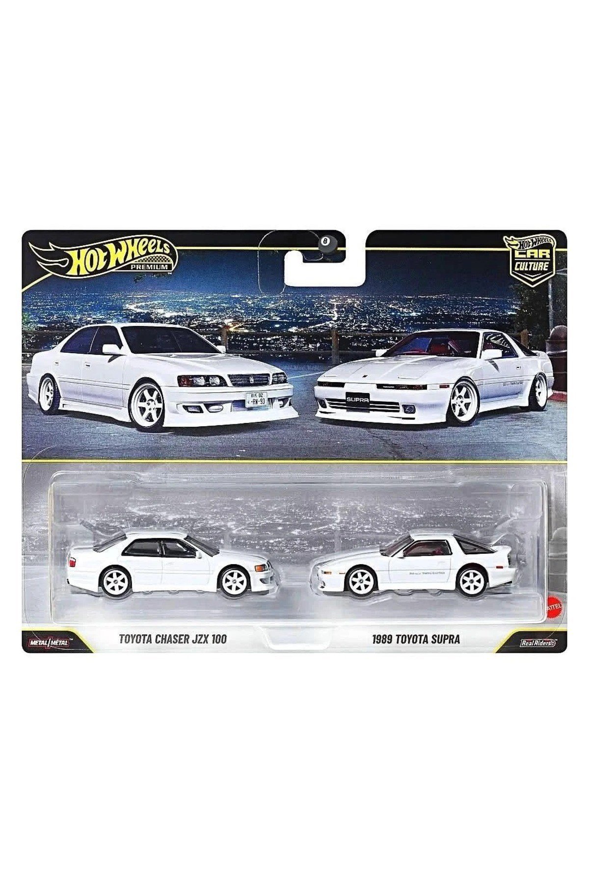 Premium Car Culture Toyota Chaser JZX100 ve 1989 Toyota Supra 2'li Set