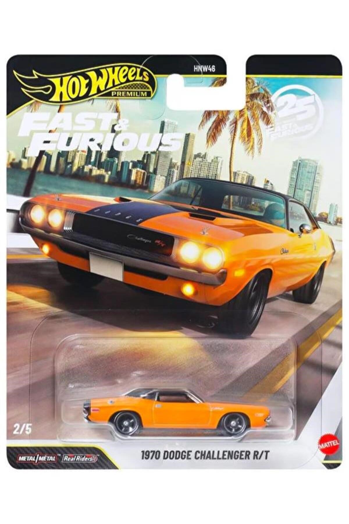 Premium Fast and Furious 1970 Dodge Challenger RT JHW64