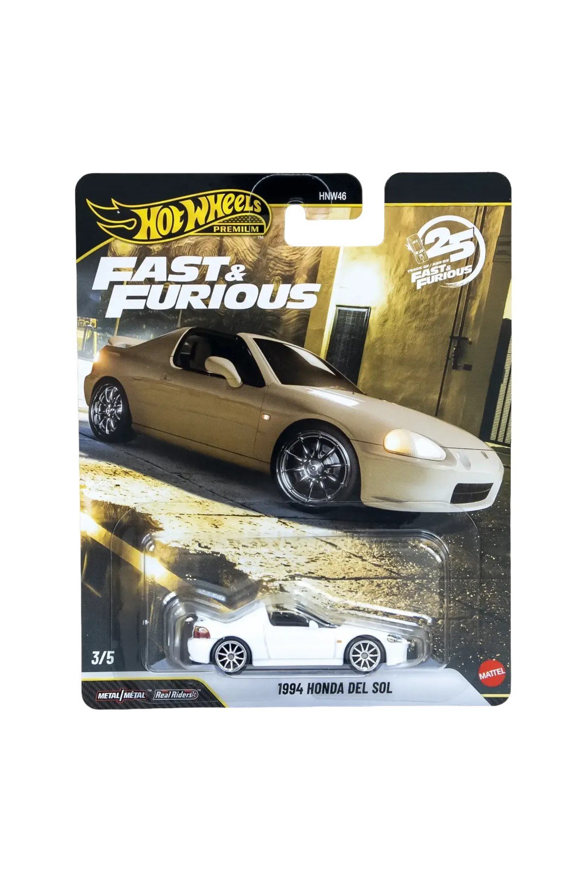 Premium Fast Furious 25. Yıl 1994 Honda Del Sol HNW46 - 979P