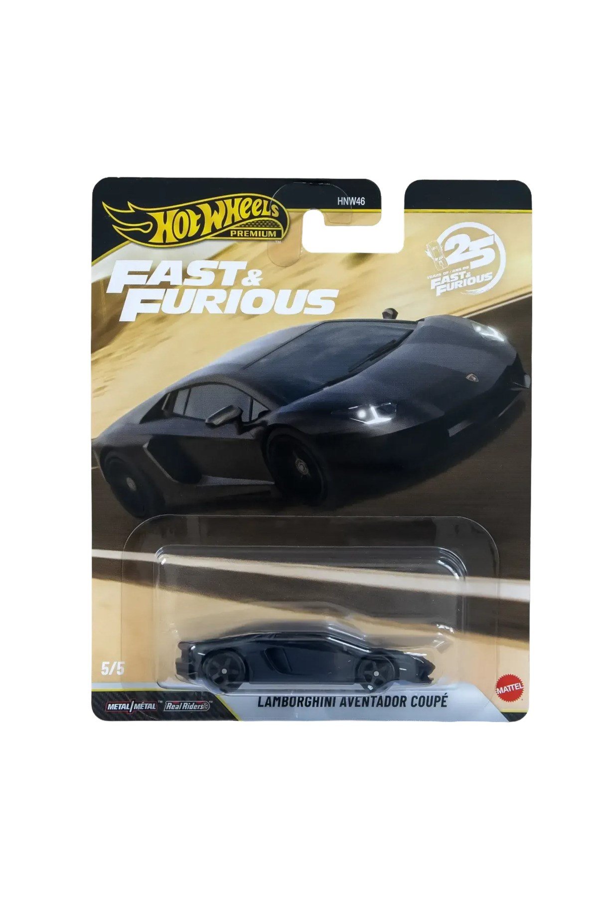 Premium Fast Furious 25. Yıl Lamborghini Aventador Coupe HNW46 - 979P