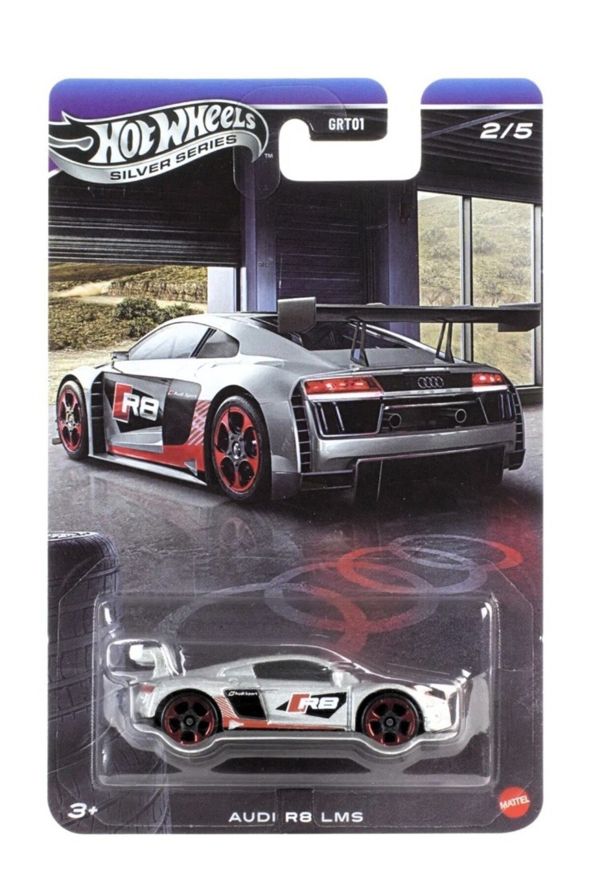 Silver Series 1:64 Tekli Arabalar - AUDI R8 LMS GRT01 - JKY16