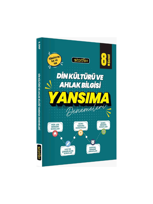 Starfen Yayınları 8. Sınıf Din Kültürü ve Ahlak Bilgisi Yansıma Denemeler