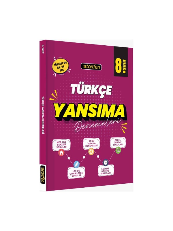 Starfen Yayınları 8. Sınıf Türkçe Yansıma Denemeler