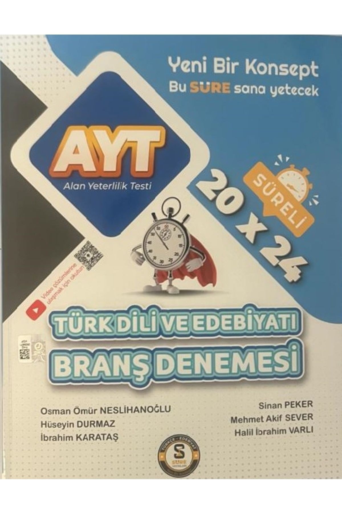 Süre Yks Ayt Denemesi Türk Dili Edebiyatı - 2024-2025