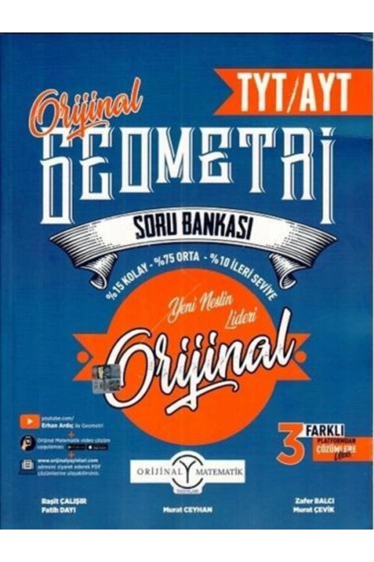 Tyt Ayt Orijinal Geometri Soru Bankası 25-26