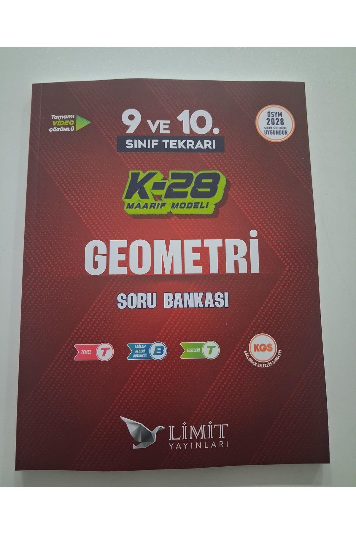 TYT GEOMETRİ SORU BANKASI 9. VE 10.SINIF TEKRARI K-28 MAARİF MODELİ