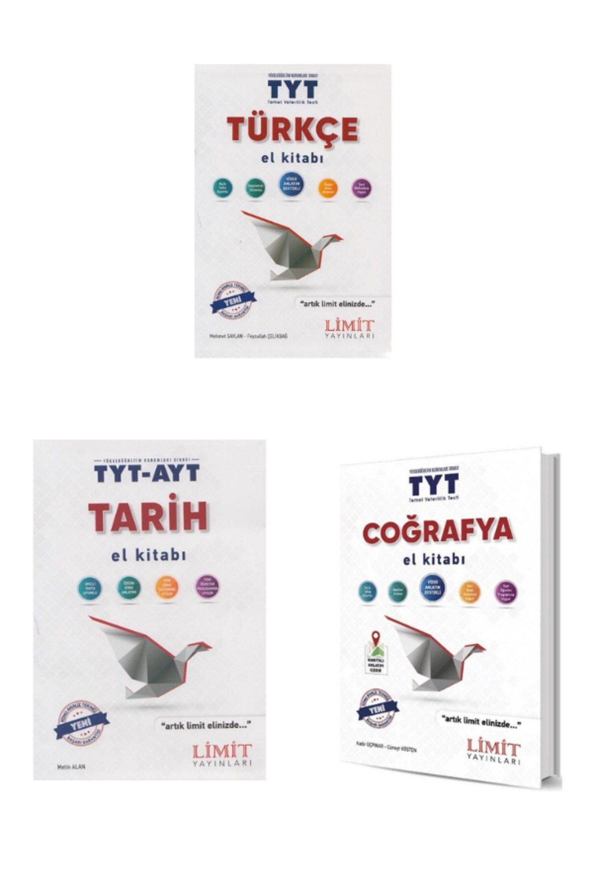 Tyt Türkçe Tyt Coğrafya Tyt-Ayt Tarih üçlü set