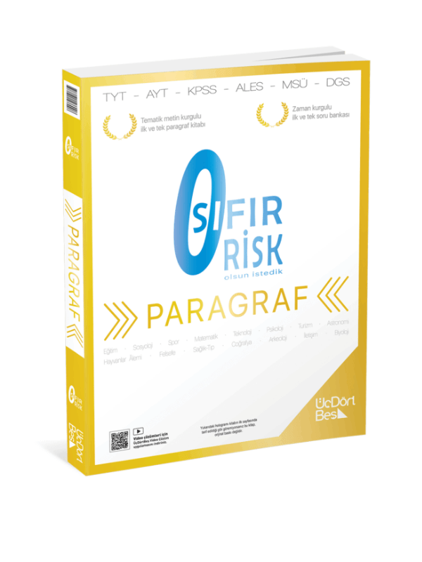 ÜÇDÖRTBEŞ Paragraf Sıfır Risk