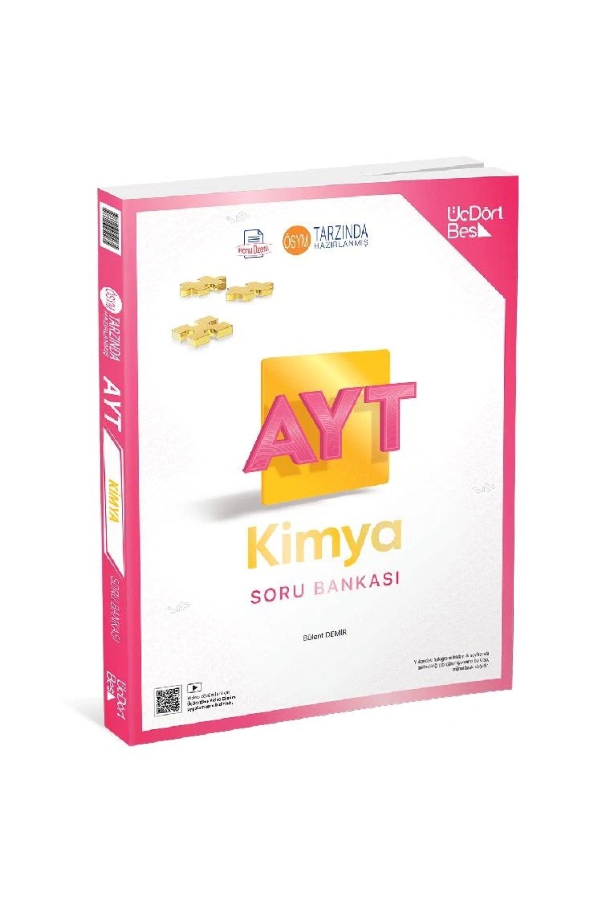 ÜçDörtBeş Yayınları 2025 AYT Kimya Soru Bankası