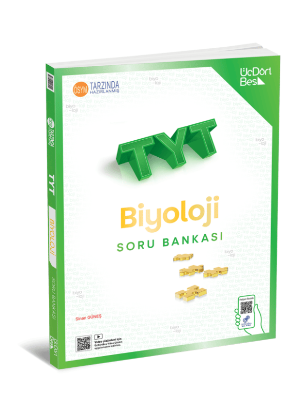 ÜÇDÖRTBEŞTYT Biyoloji Soru Bankası