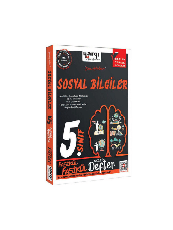 Yargı Ders Arkadaşım 5.Sosyal Bilgiler Fasikül Fasikül Akıllı Defter