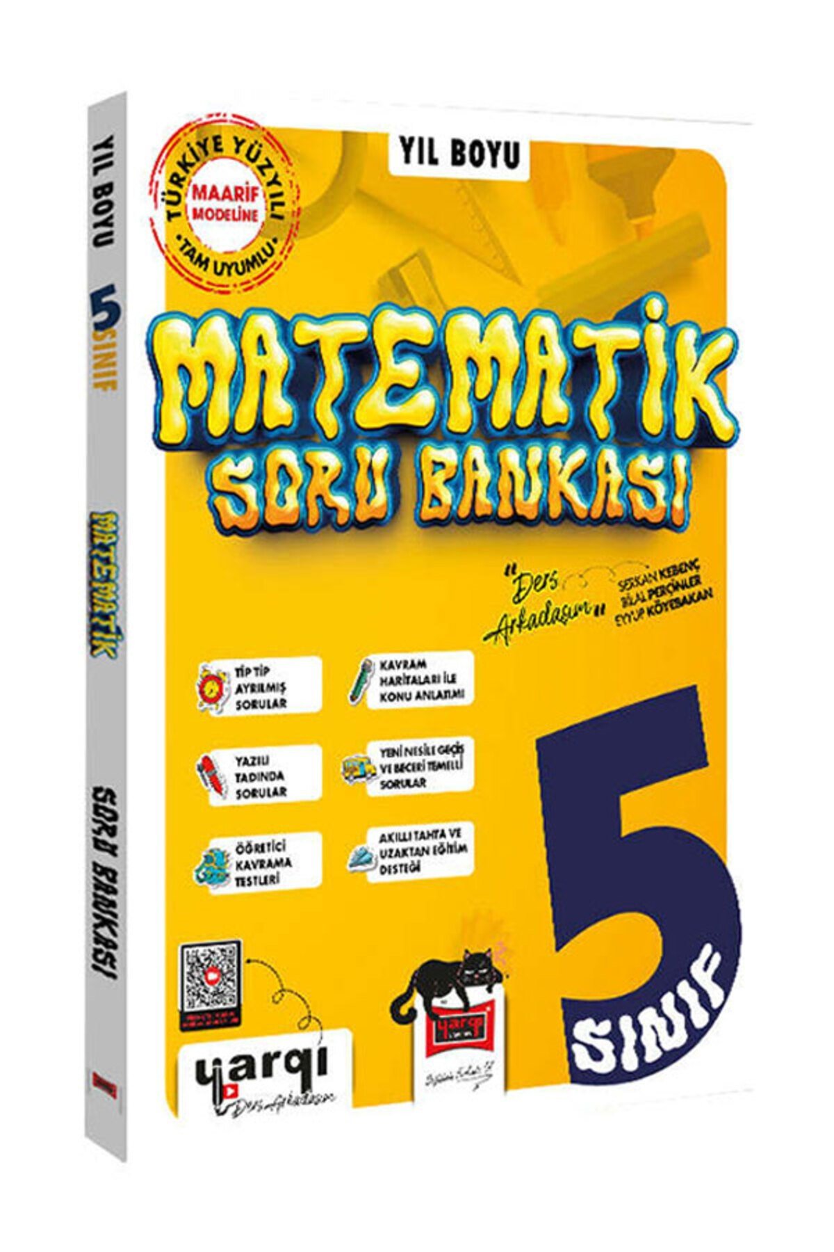 Yargı Ders Arkadaşım 5.Sınıf Matematik Yıl Boyu Soru Bankası