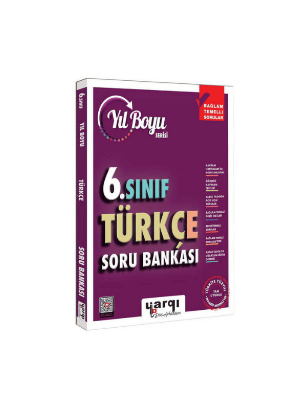 Yargı Ders Arkadaşım 6.Sınıf Türkçe Yıl Boyu Soru Bankası