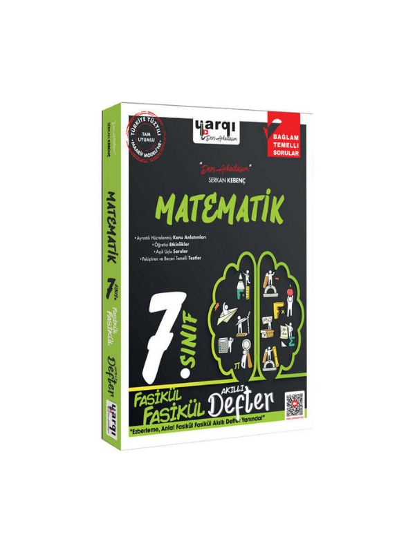 Yargı Ders Arkadaşım 7.Sınıf Matematik Fasikül Fasikül Akıllı Defter