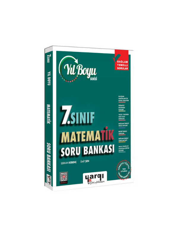 Yargı Ders Arkadaşım 7.Sınıf Matematik Yıl Boyu Soru Bankası