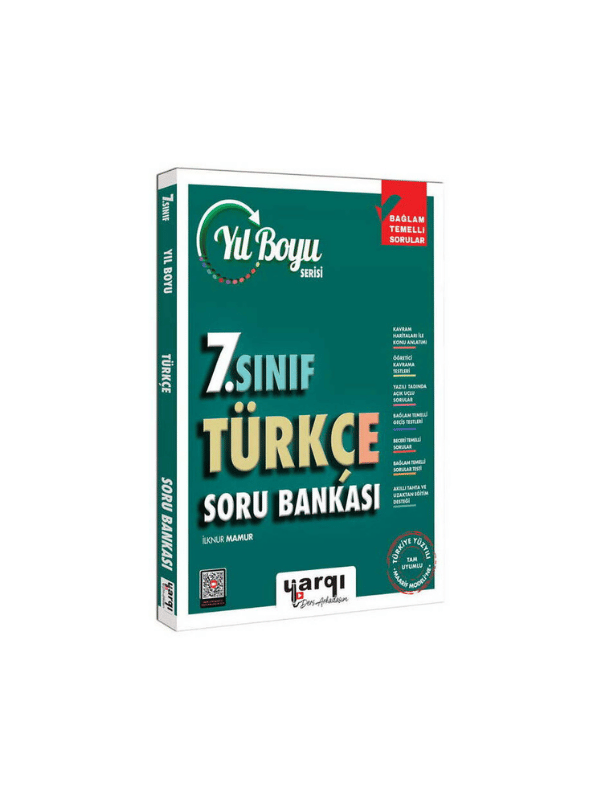 Yargı Ders Arkadaşım 7.Sınıf Türkçe Yıl Boyu Soru Bankası