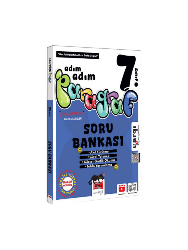 Yargı Ders Arkadaşım 7.Sınıf Adım Adım Paragraf Soru Bankası