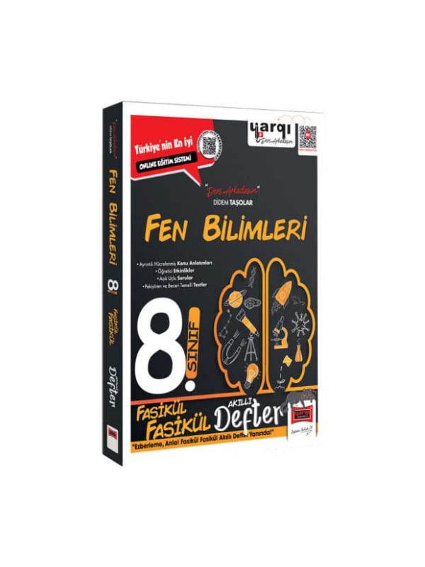 Yargı Ders Arkadaşım 8.Sınıf Fen Bilimleri Fasikül Fasikül Akıllı Defter