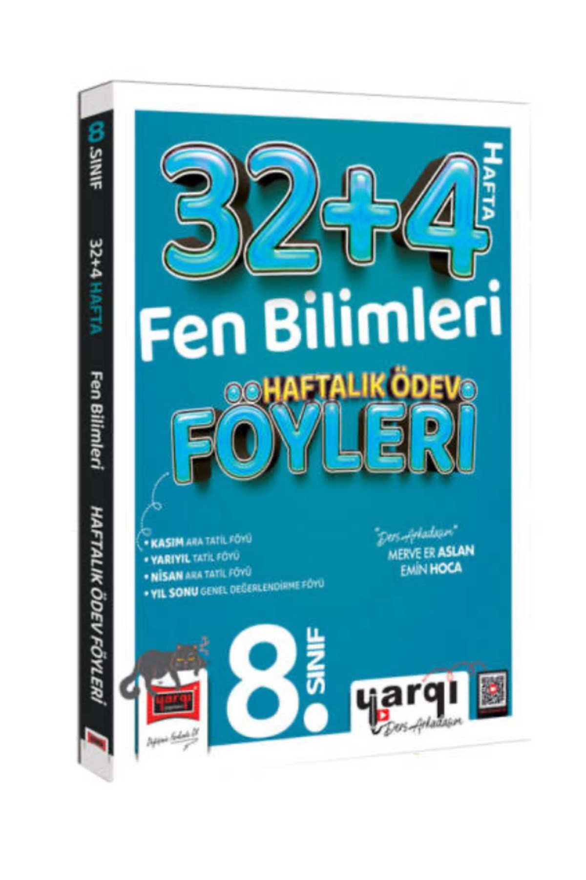 Yargı Ders Arkadaşım 8.Sınıf Fen Bilimleri 32+4 Haftalık Ödev Föyleri