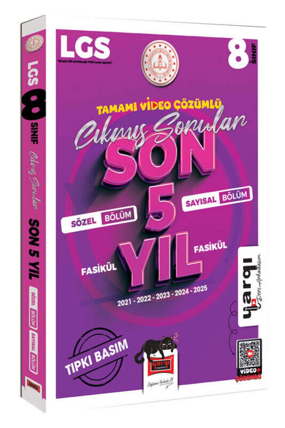 Yargı Ders Arkadaşım 8.Sınıf LGS 2021-2025 Tüm Dersler Fasikül Fasikül Tıpkı Basım Son 5 Yıl Çıkmış
