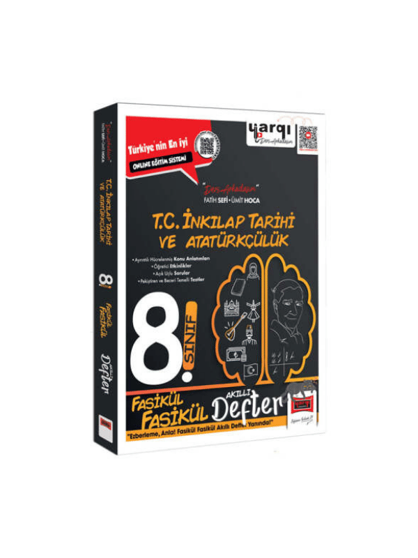 Yargı Ders Arkadaşım 8.Sınıf T.C İnkılap Tarihi ve Atatürkçülük Fasikül Fasikül Akıllı Defter