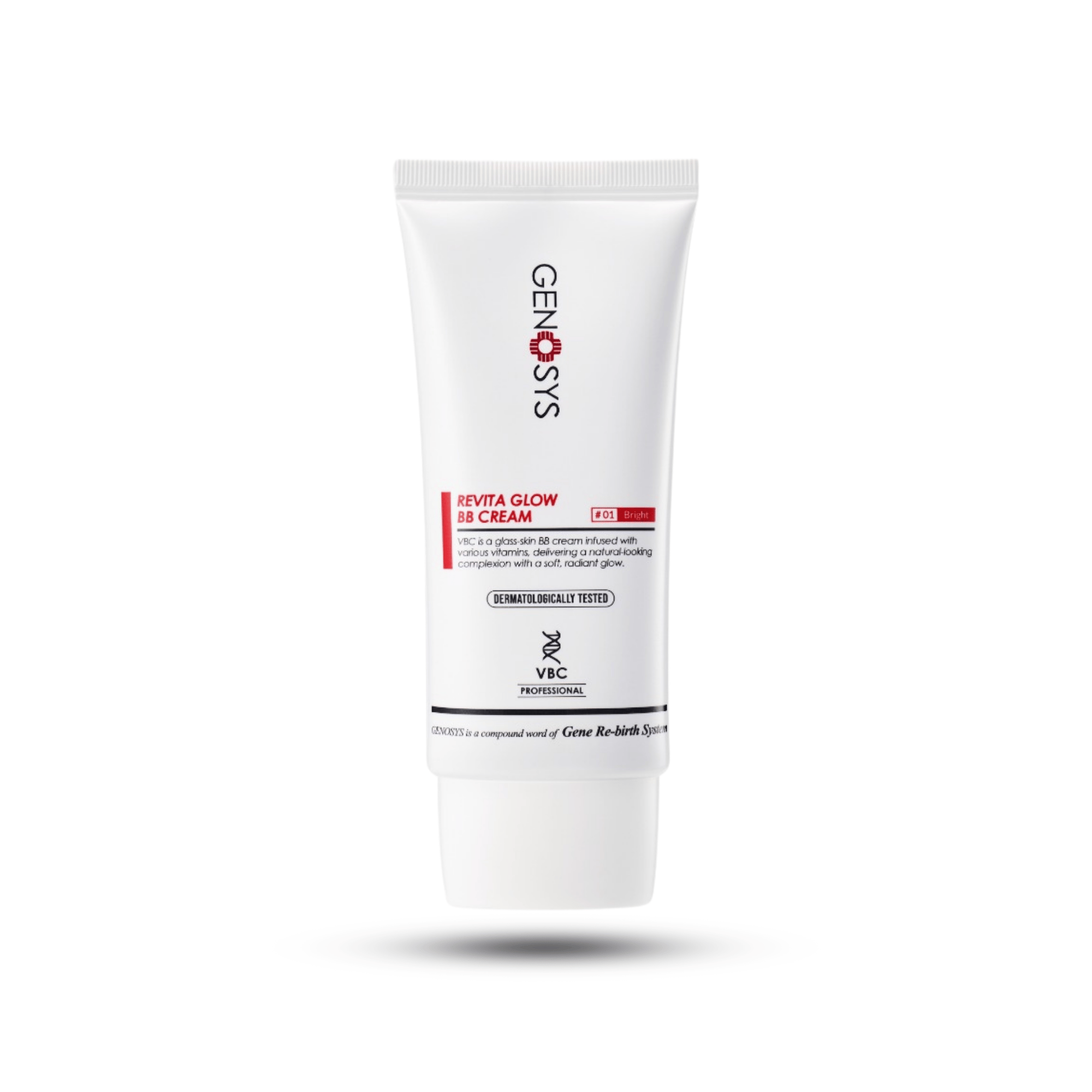 GENOSYS Revita Glow BB Cream, SPF 38 PA+++ 50 g, Bright