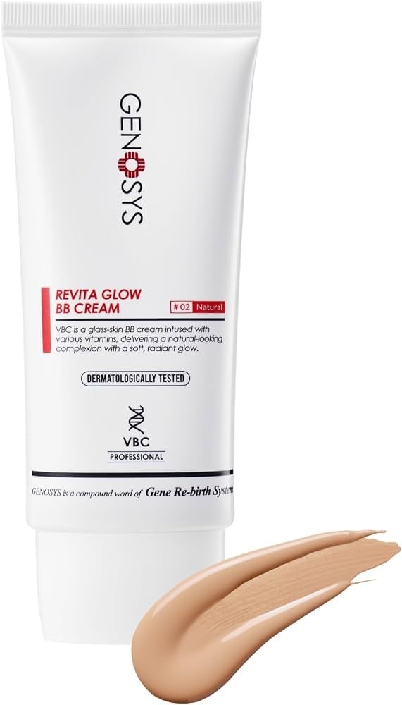 GENOSYS Revita Glow BB Cream, SPF 38 PA+++ 50 g, Natural