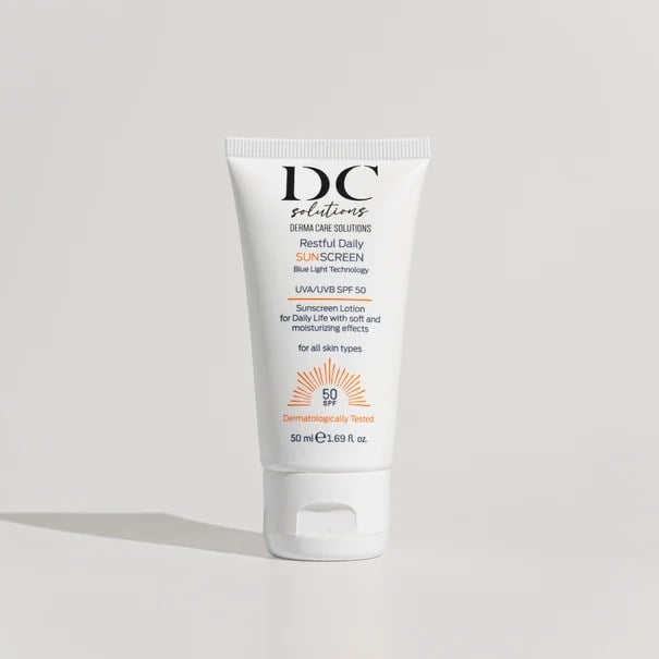 Günlük Güneş Koruyucu - Mavi Işık Teknolojili (Restful Daily Sunscreen, 50 SPF UVA/UVB) 50 ml