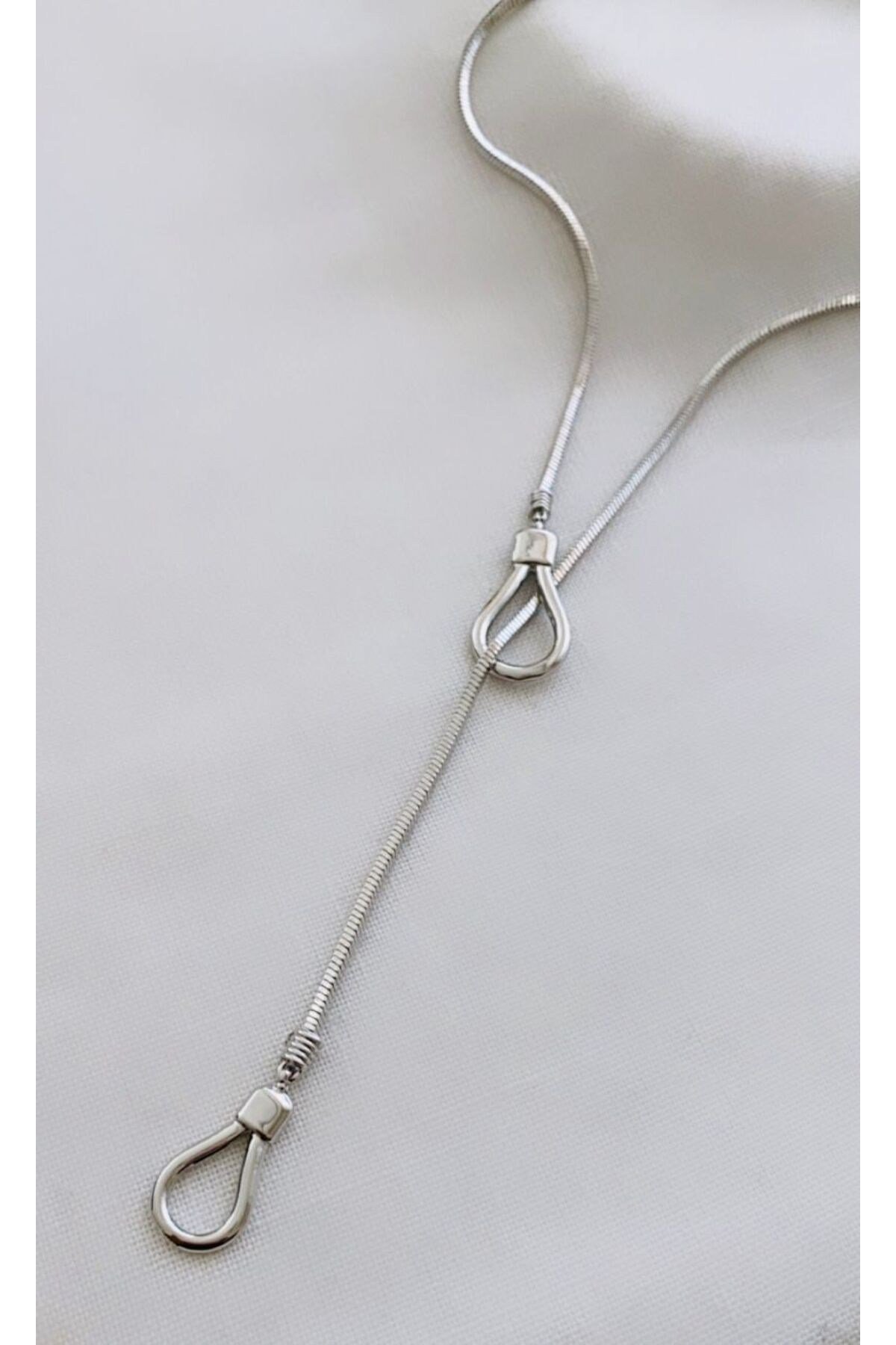 İthal Asansörlü Uzun Kolye ( 70 cm)