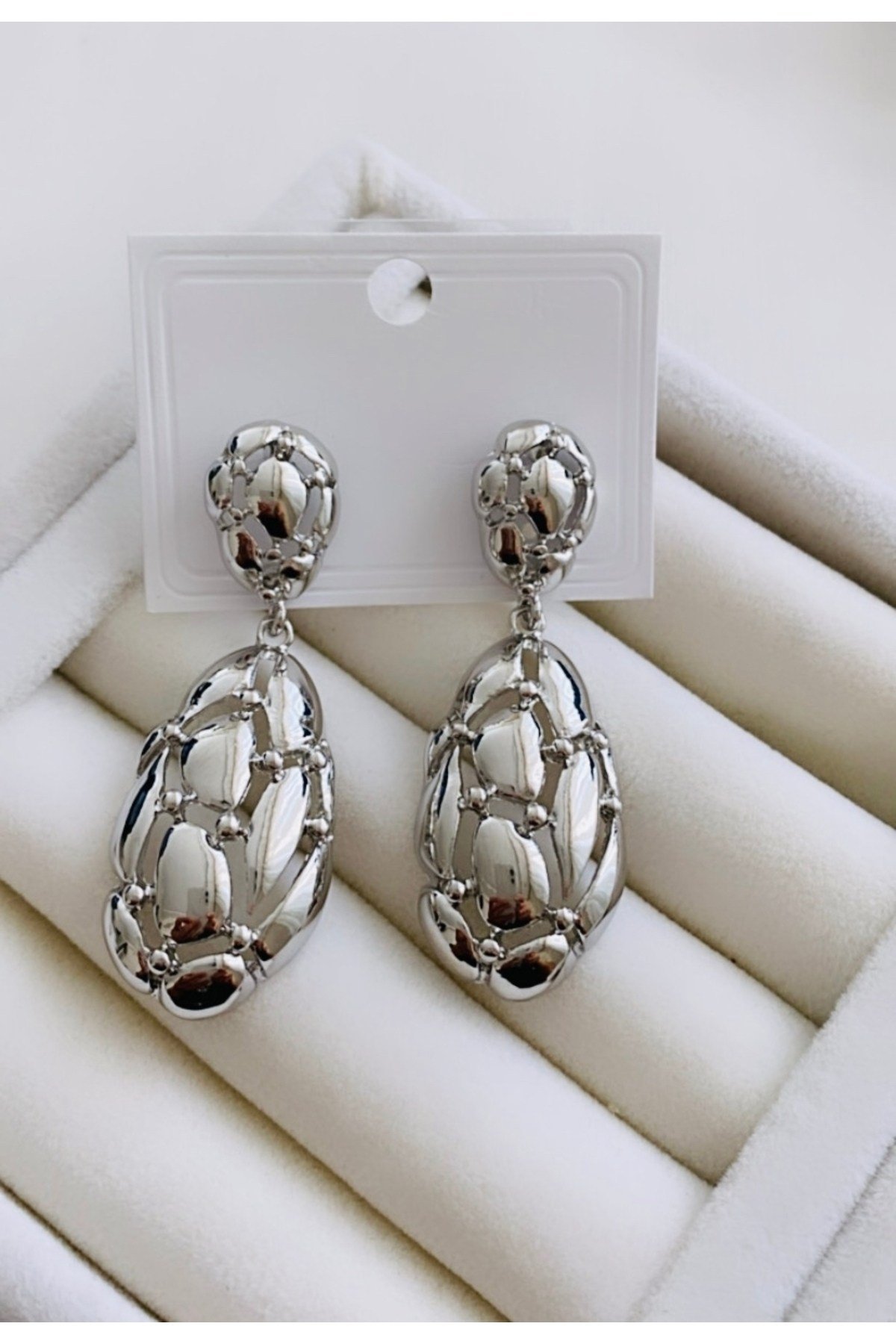 İthal Silver Tasarım Küpe