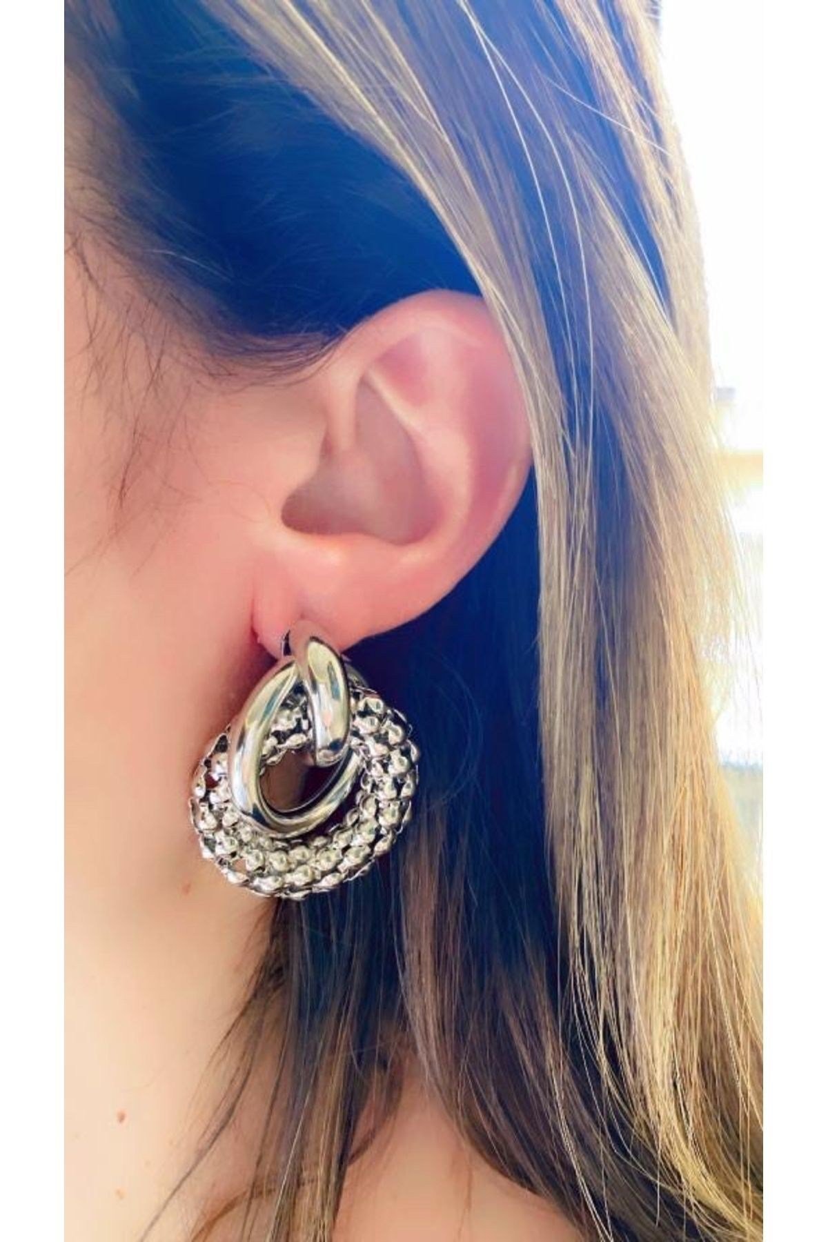 Vintage Model Marka Küpe