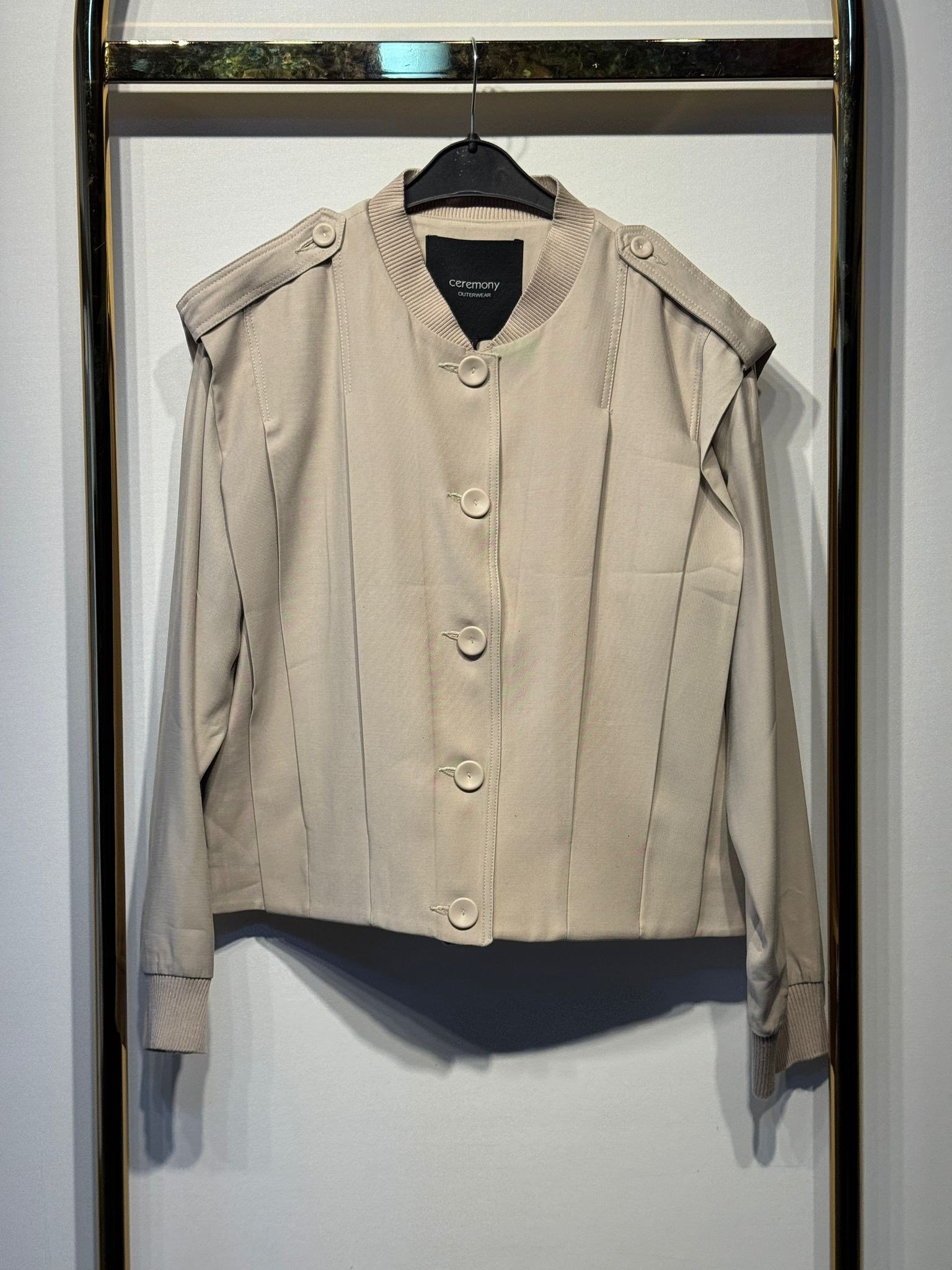 CEREMONY Anjelik Apoletli Kısa Ceket