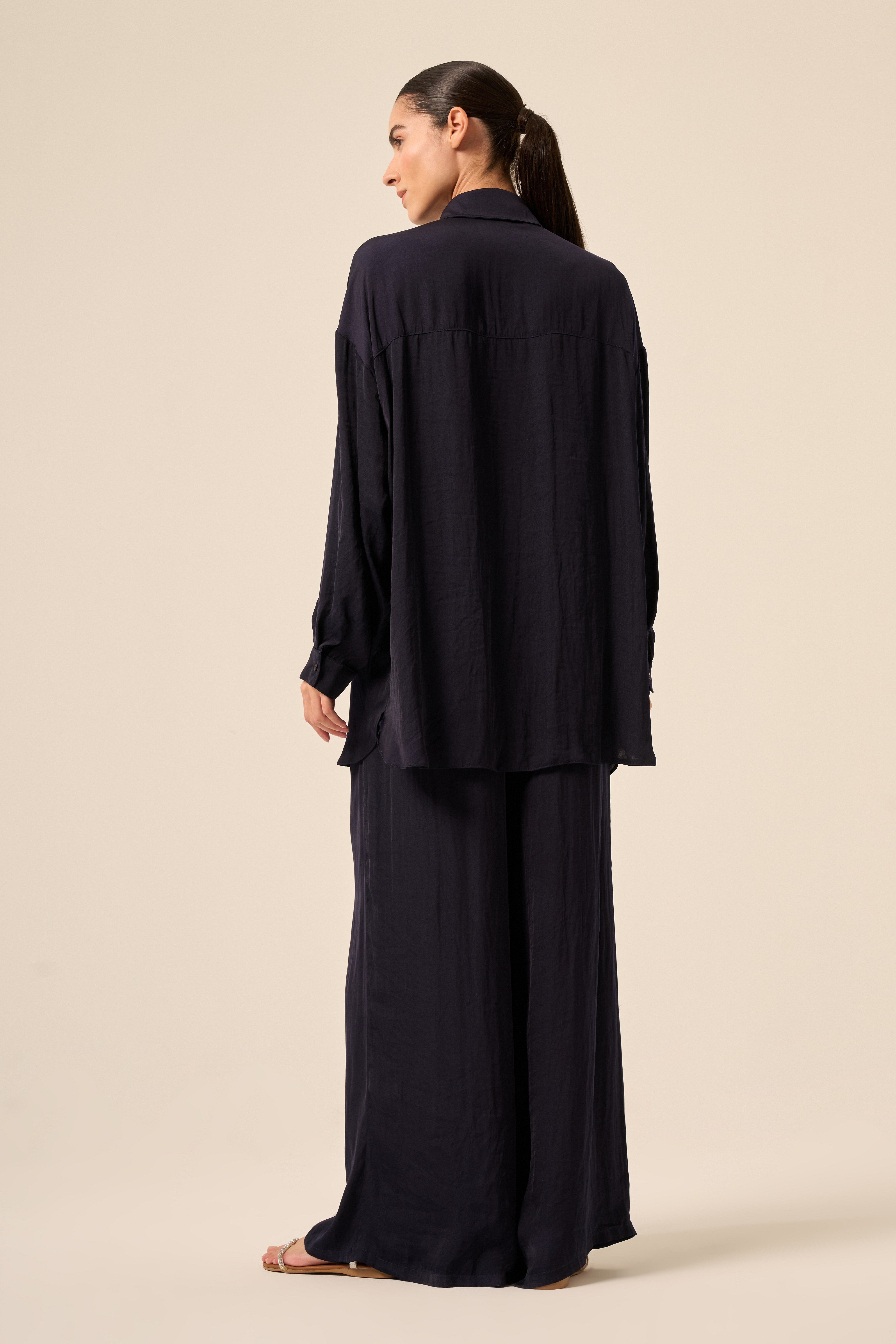 CEREMONY Önden Düğmeli Pantolonlu Tunik Takım