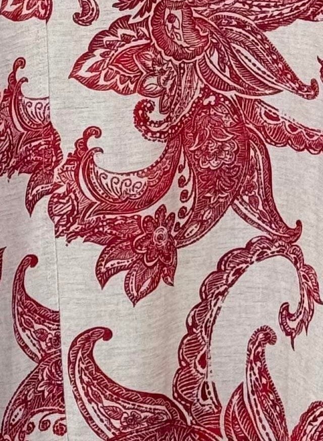 FUAT GÜRSEN Baskı Detaylı Tunik Rahat Pantolon Takım