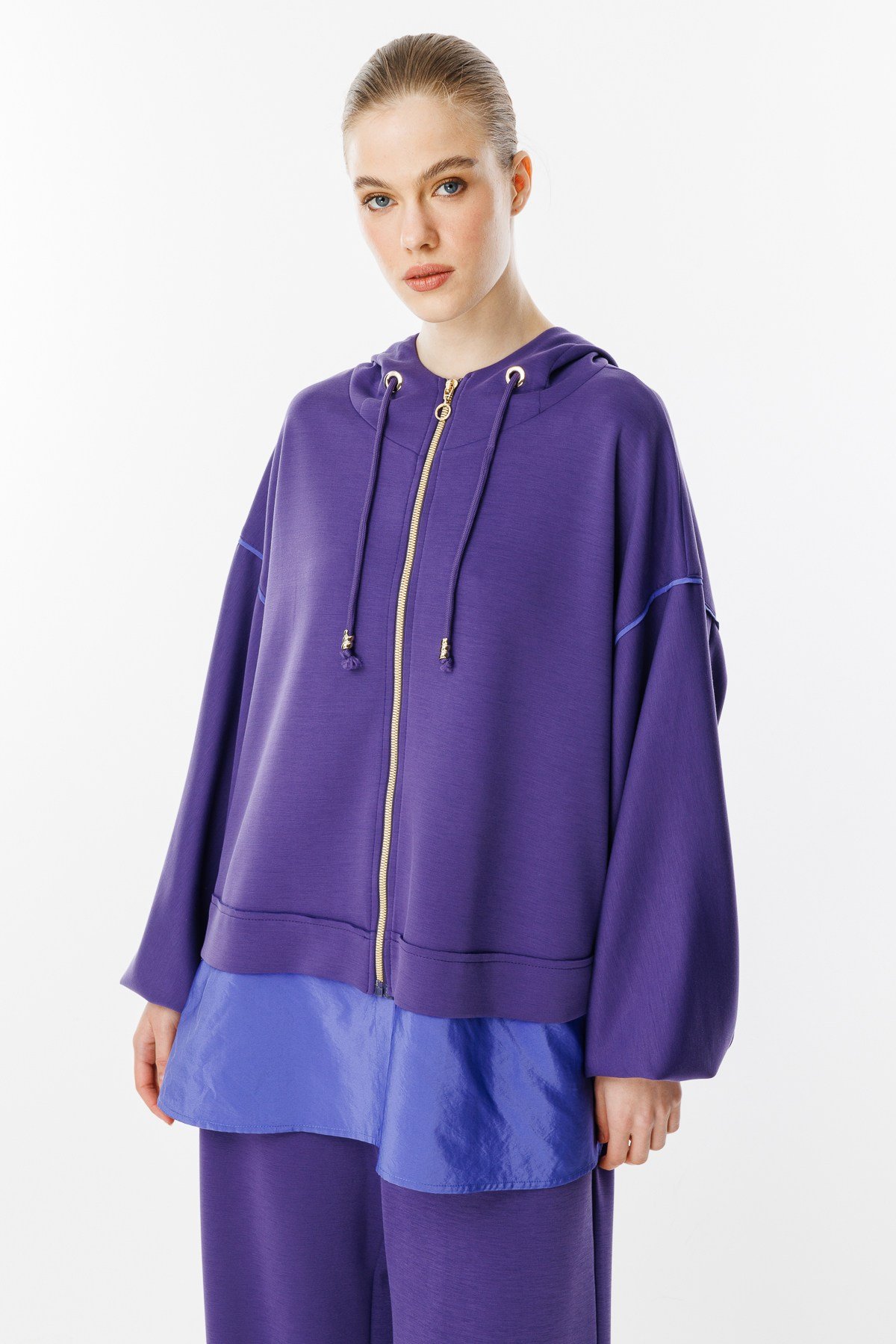 GHİSA Kapşonlu Sweat Pantolon Takım