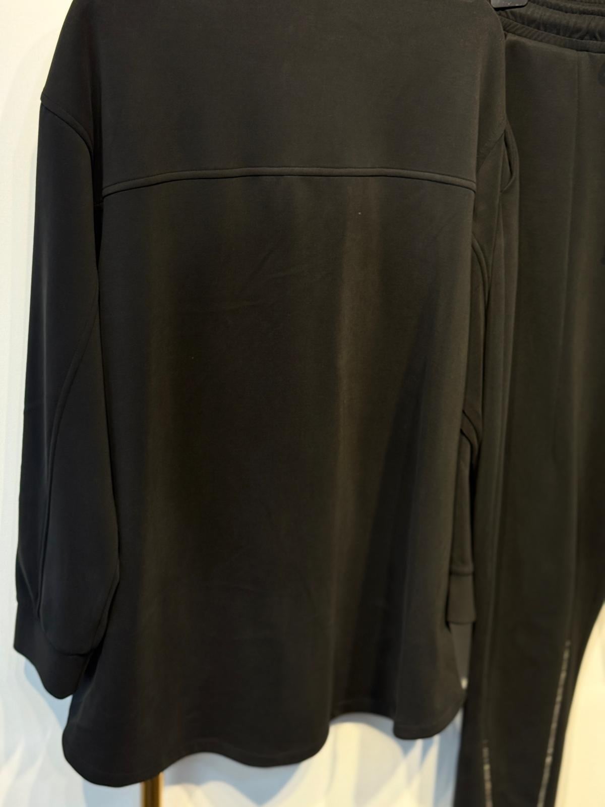 GHİSA Önden Çıtçıtlı Su Yolu Bilye İşlemeli Tunik Pantolon Takım
