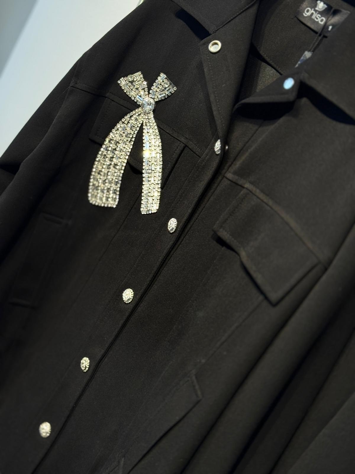 GHİSA Pırlanta Kurdele İşlemeli Tasarım Ceket Pantolon Takım