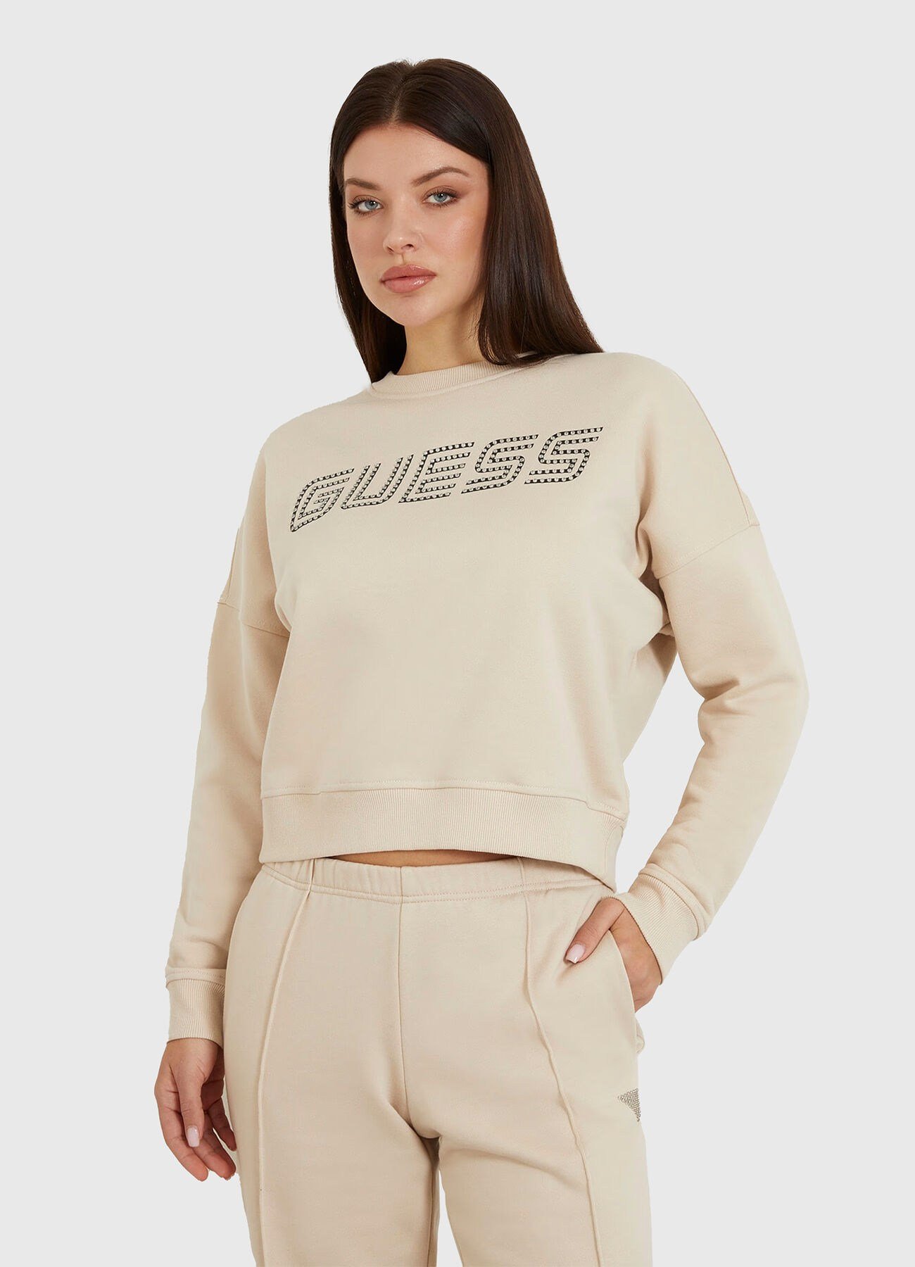 GUESS Nakış İşlemeli Sweat