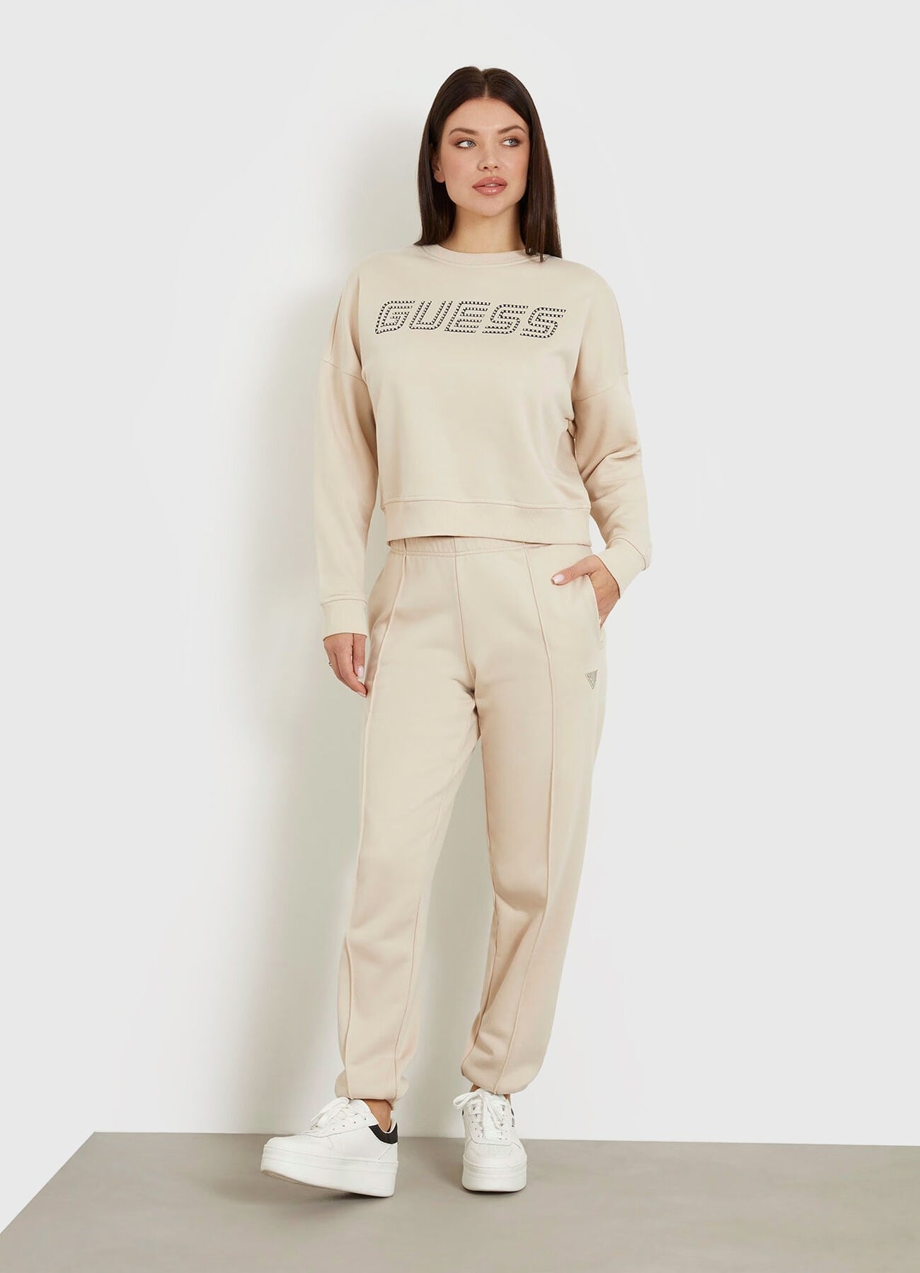 GUESS Nakış İşlemeli Sweat