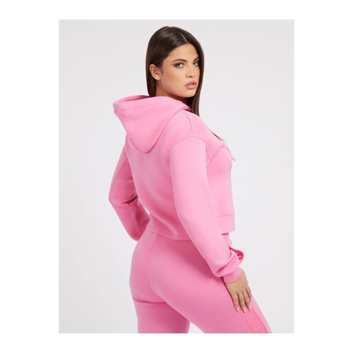 GUESS Önde üçgen logolu scuba sweatshirt