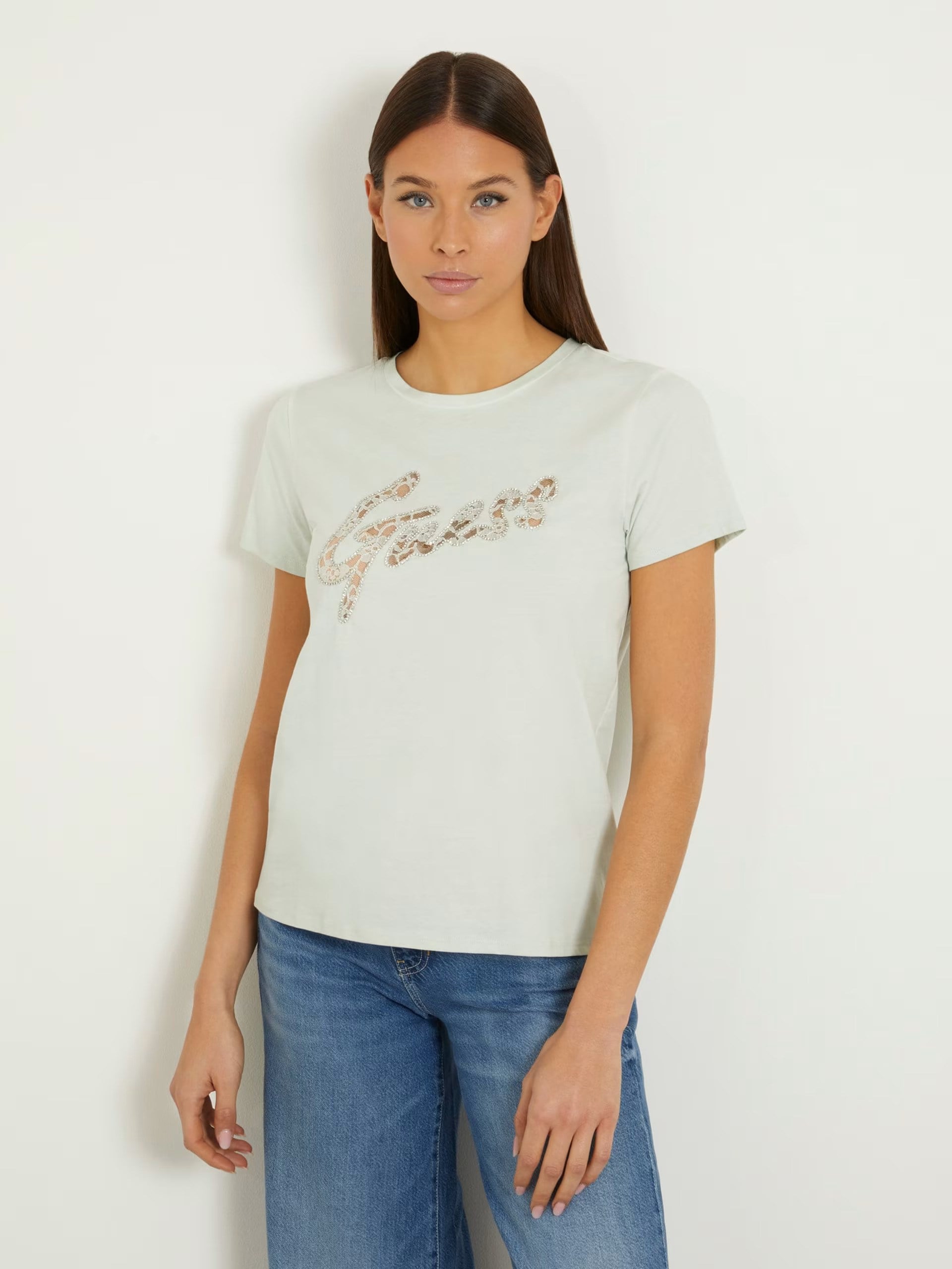 GUESS Organik Pamuklu Regular Fit Tshirt