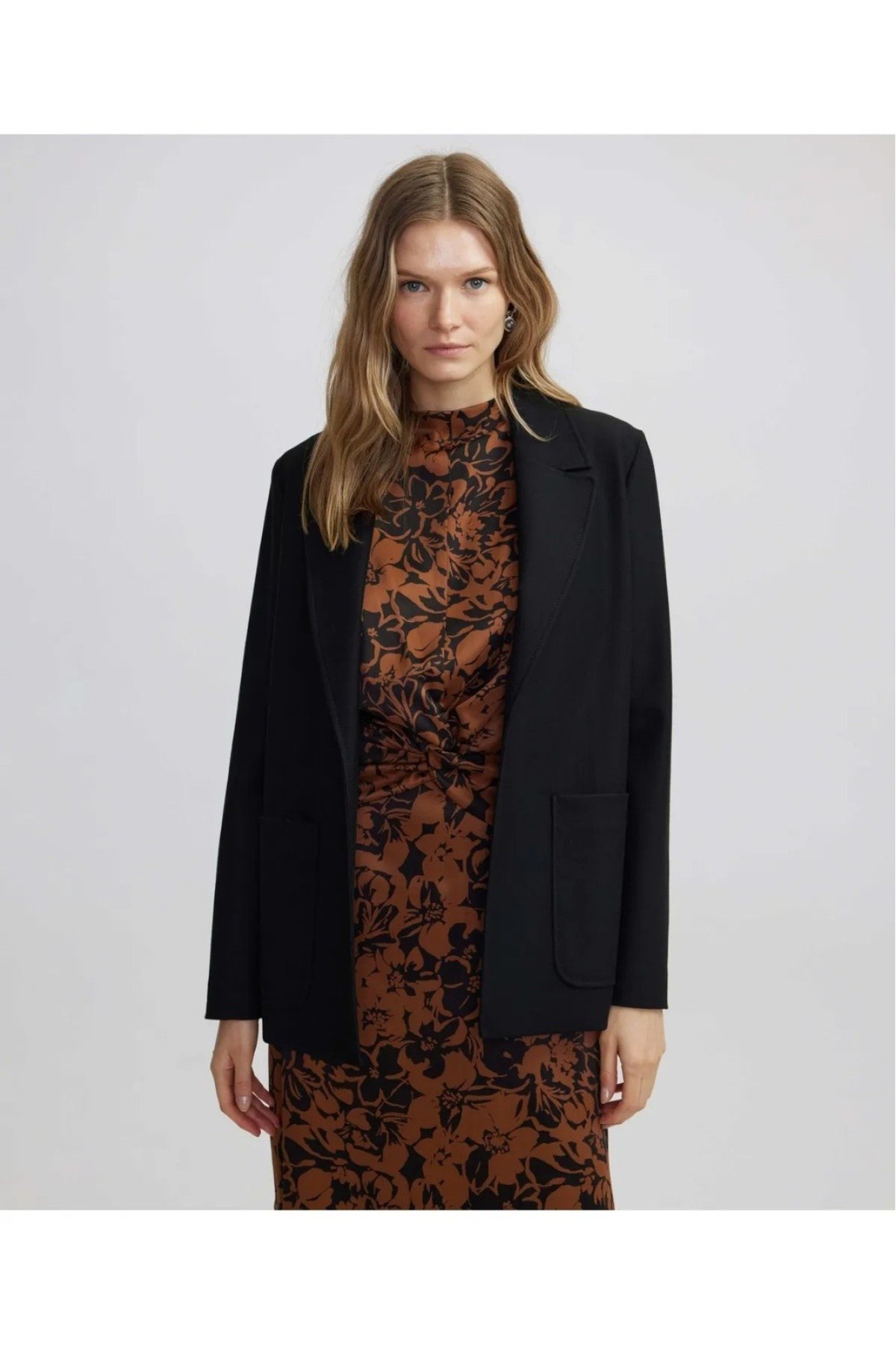İPEKYOL Oversize dokuma ceket
